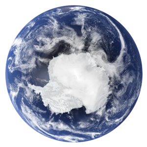 Most of Antarctica is covered in ice over 1 mile thick. 